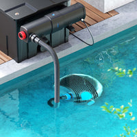 Pompa da laghetto CTF-12000 SuperECO 12000l/h 100W per circolazione e filtrazione acqua