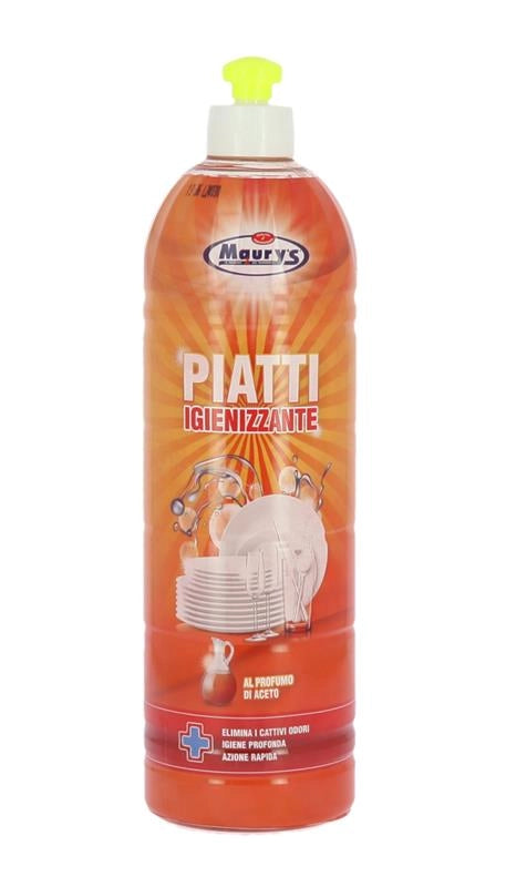 MAURY'S LIQUIDO PER PIATTI 900ML IGIENIZZANTE AL PROFUMO DI ACETO