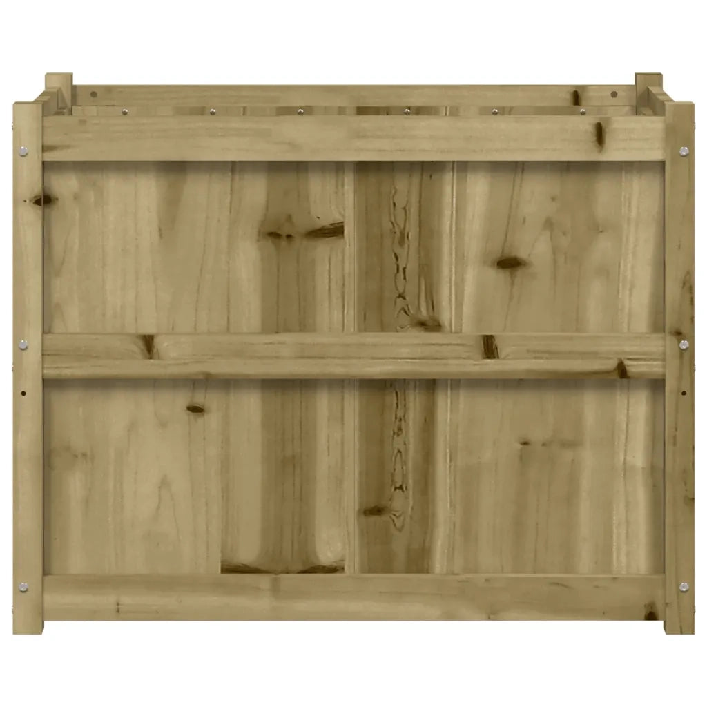 Fioriera da Giardino-Vaso da Esterno 90x50x70 cm in Legno di Pino Impregnato