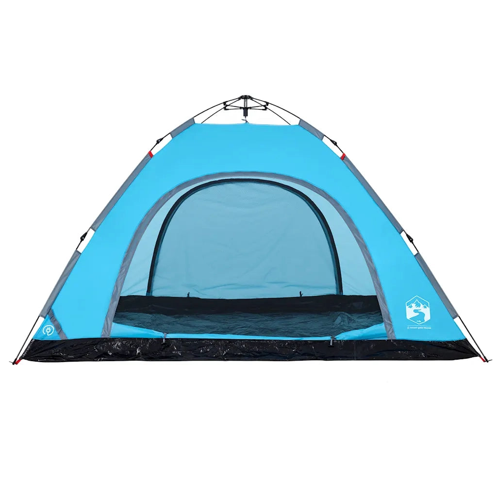 Tenda da Campeggio 5 Persone Blu a Rilascio Rapido 4004174