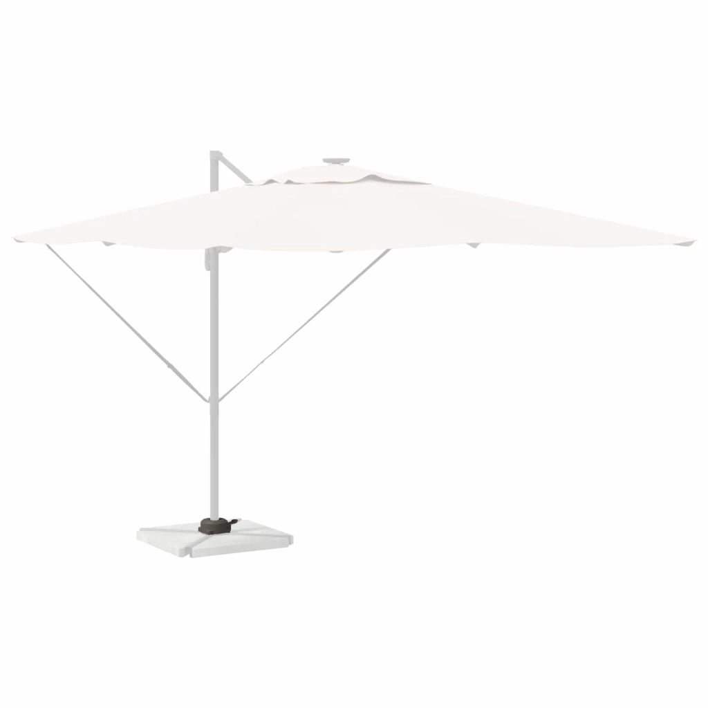 Base per ombrellone-Supporto per ombrellone Argento 23 x 14 x 6 cm