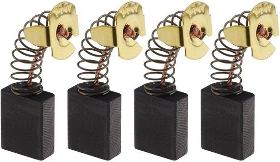 Set di spazzole rinfrescanti - 4 pezzi - 6,5 x 13,5 x 17 mm - compatibile con Güde 250/300 - accessori per strumenti elettrici