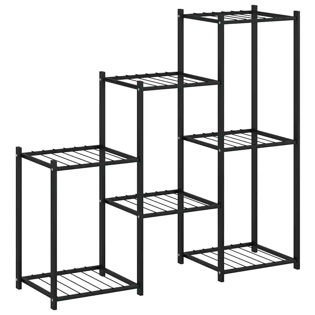 Portafiori 83x25x80 cm Nero in Ferro cod mxl 72426