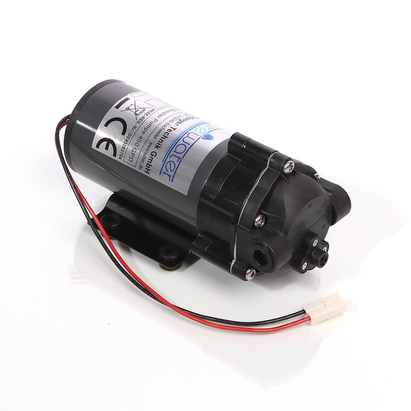 Naturewater Pompa booster 400 GPD (1514l/giorno) 96W Pompa di spinta per sistemi a osmosi inversa