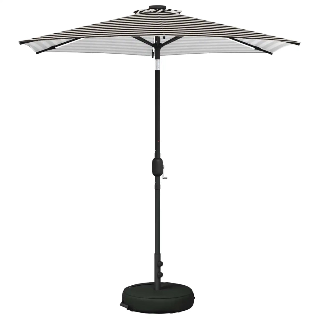 Parasol da Giardino con Luci LED 230 x 230 cm Poliestere 42036256