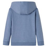 Felpa con Cappuccio per Bambini Blu Mélange 116 13016