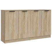 Credenze 2 pz | Madia | Buffet da pranzo | Armadio da pranzo Rovere Sonoma 60x30x70 cm in Legno Multistrato