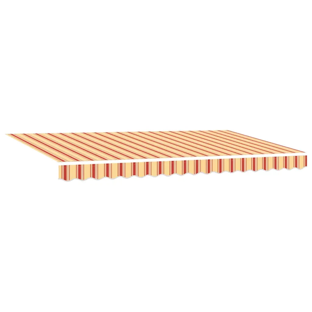 vidaXL Tenda Retrattile Striscia Multicolore 400x200 cm Tessuto