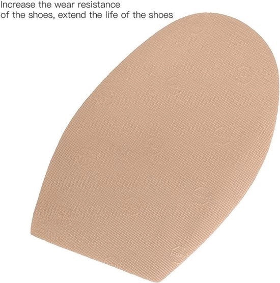 Piede anti-slip in gomma resistente all'abrasione | Zoppi per metà per scarpe casual, in pelle e sandali