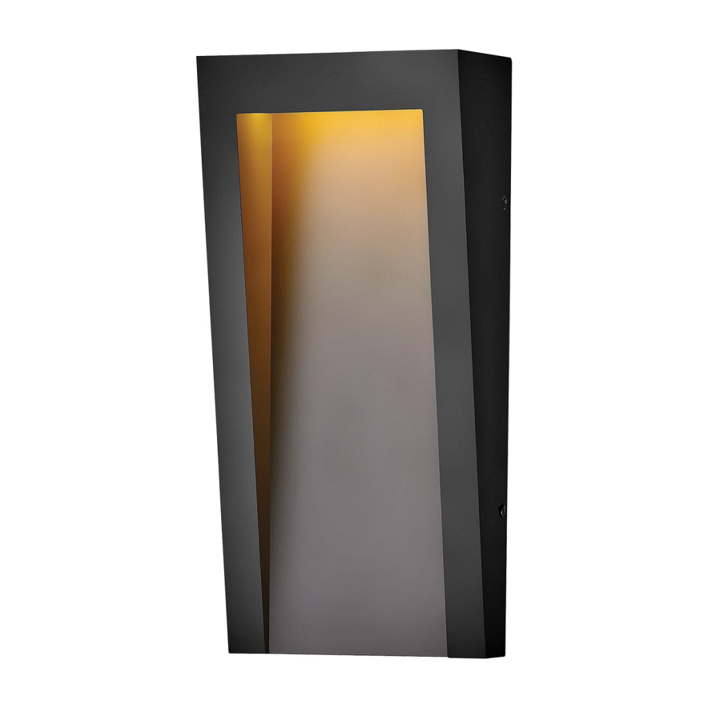 Applique esterna LED 8W 3000K nero IP44 Hinkley Taper