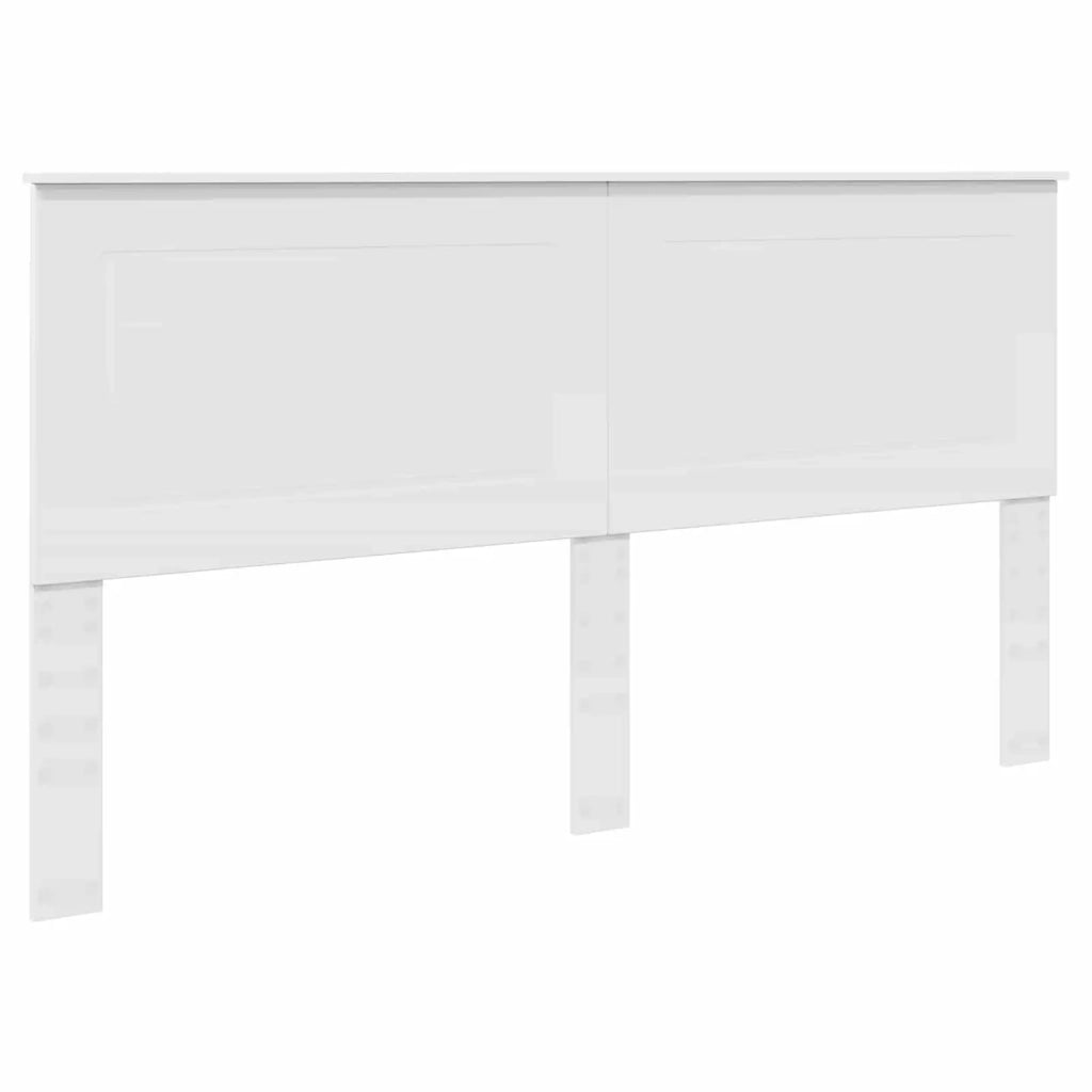 Letto con Contenitore Bianco 180 x 200 cm Legno multistrato