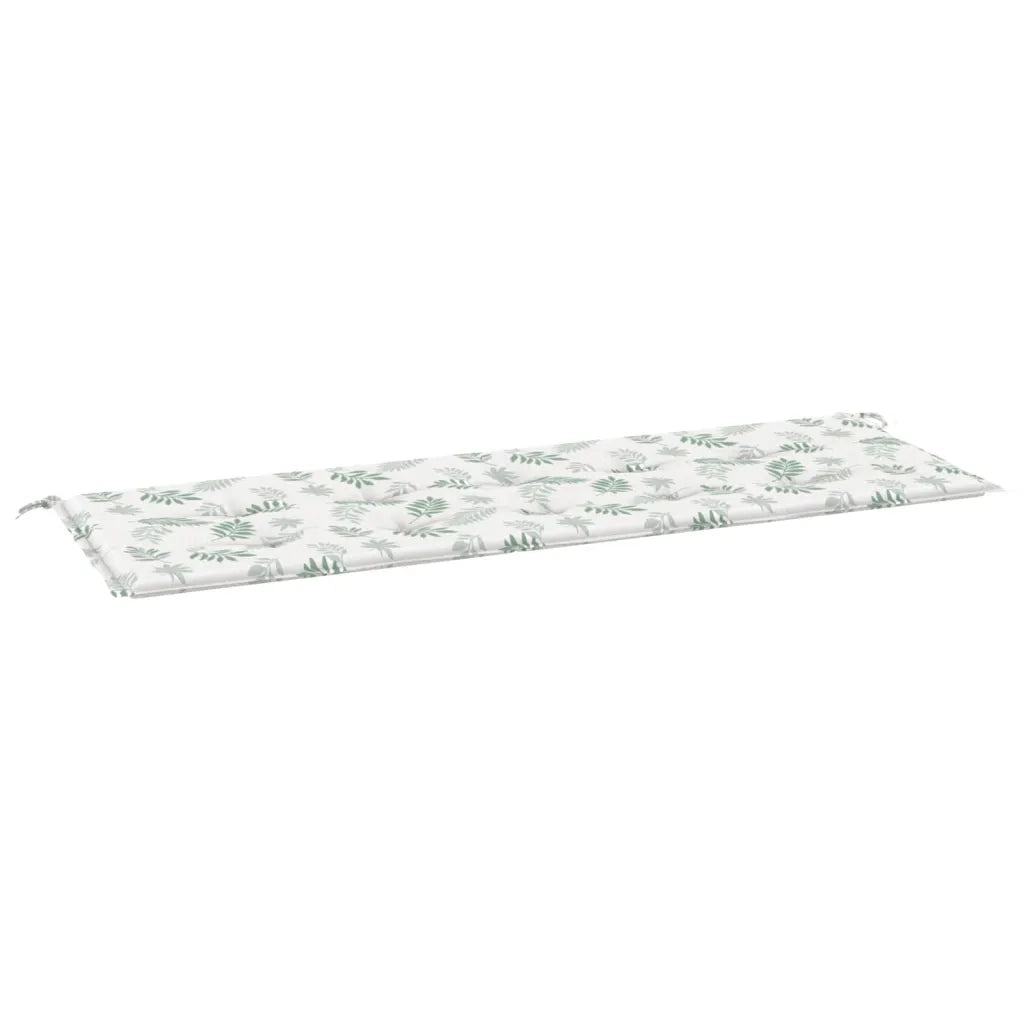 Cuscino per Panca | Cuscini per sedie a Foglie 150x50x3 cm in Tessuto Oxford