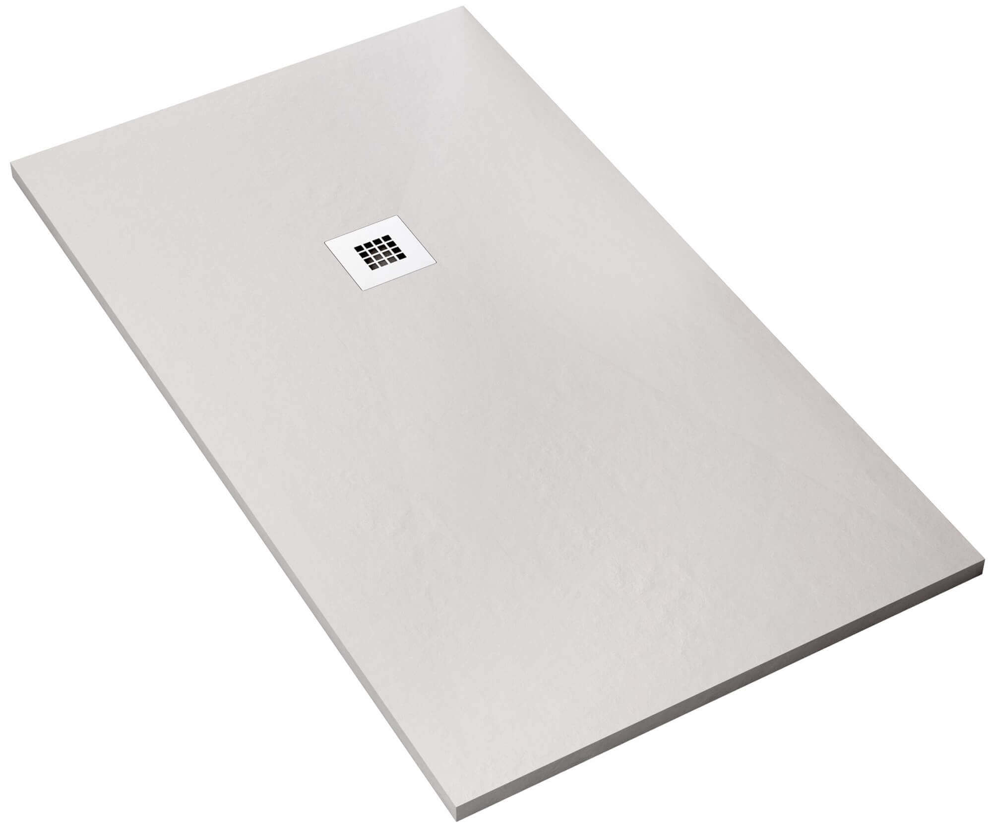 Piatto Doccia 90x160 cm in Pietra Bonussi Everest Bianco