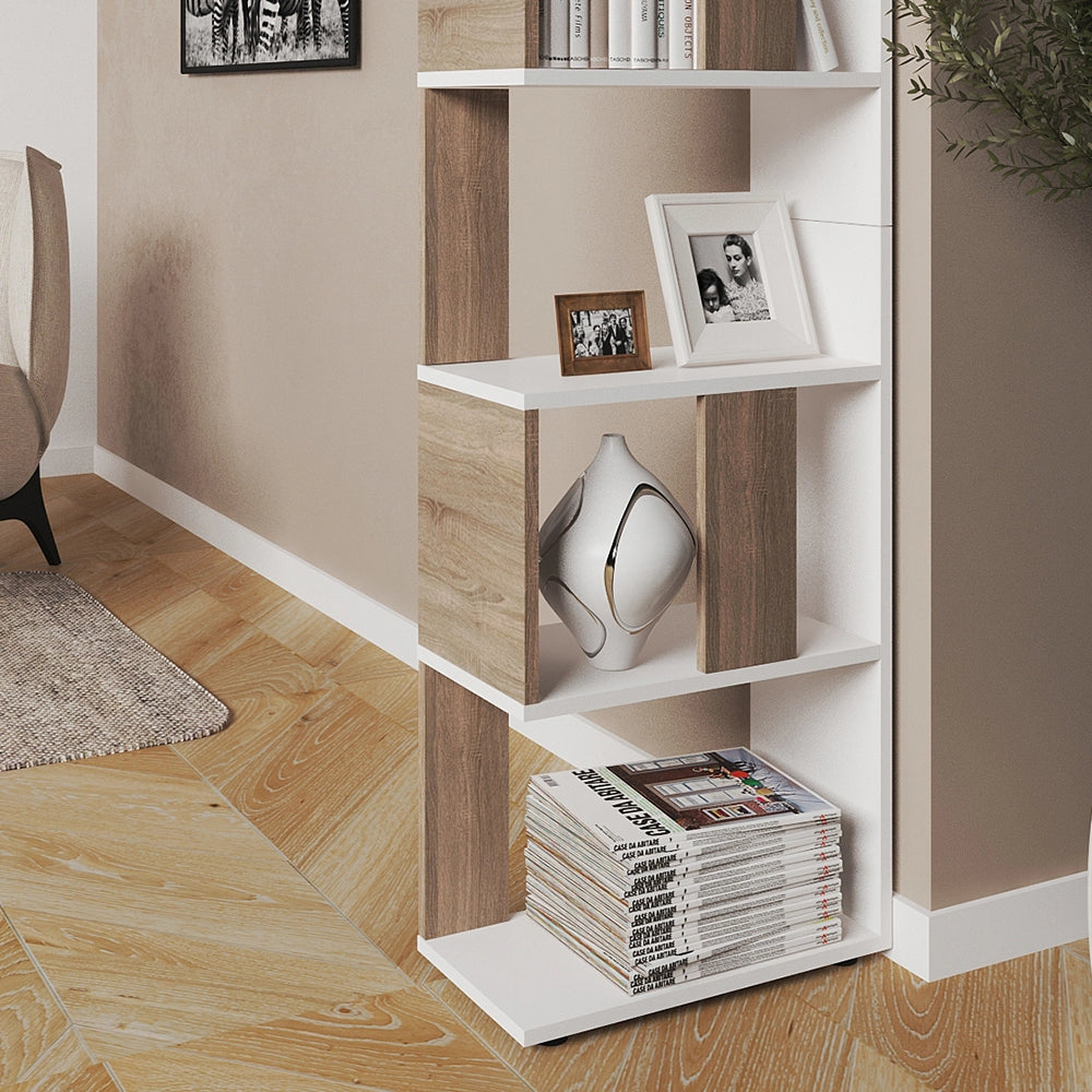 Vicco Divisorio per ambienti Sonoma/Bianco 45 x 162.6 cm