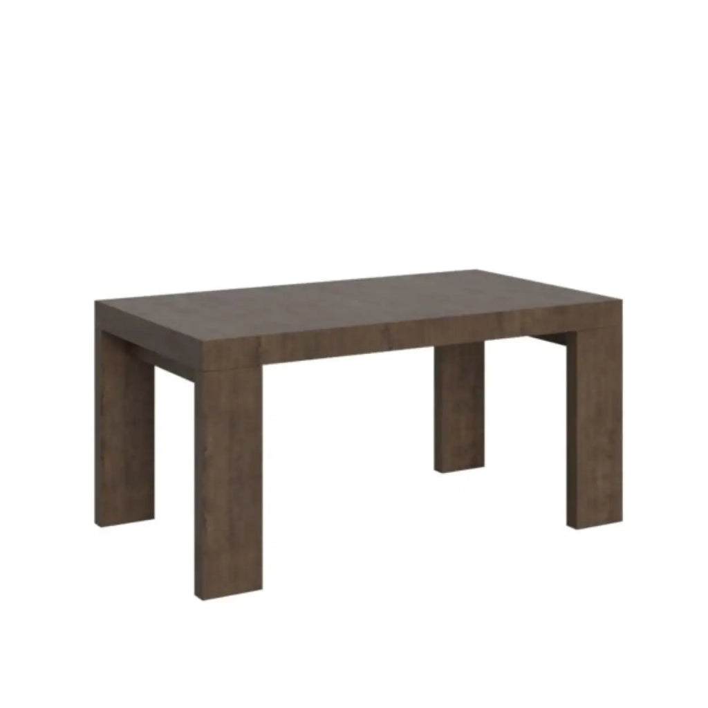 Tavolo allungabile 160/264x90 cm Roxell colore noce
