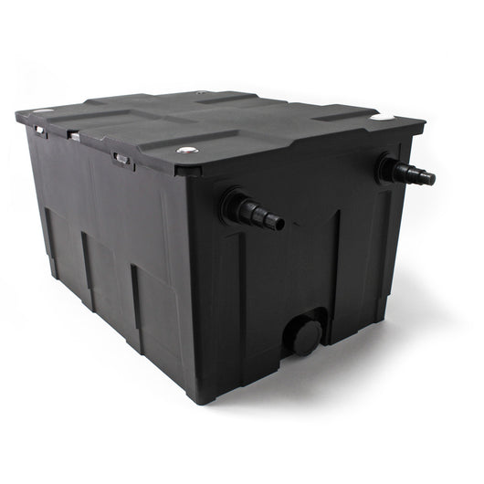 Set Filtro 60.000l Chiarificatore laghetto 18W Pompa NEO8000 70W Tubo 25m Pompa da fontana