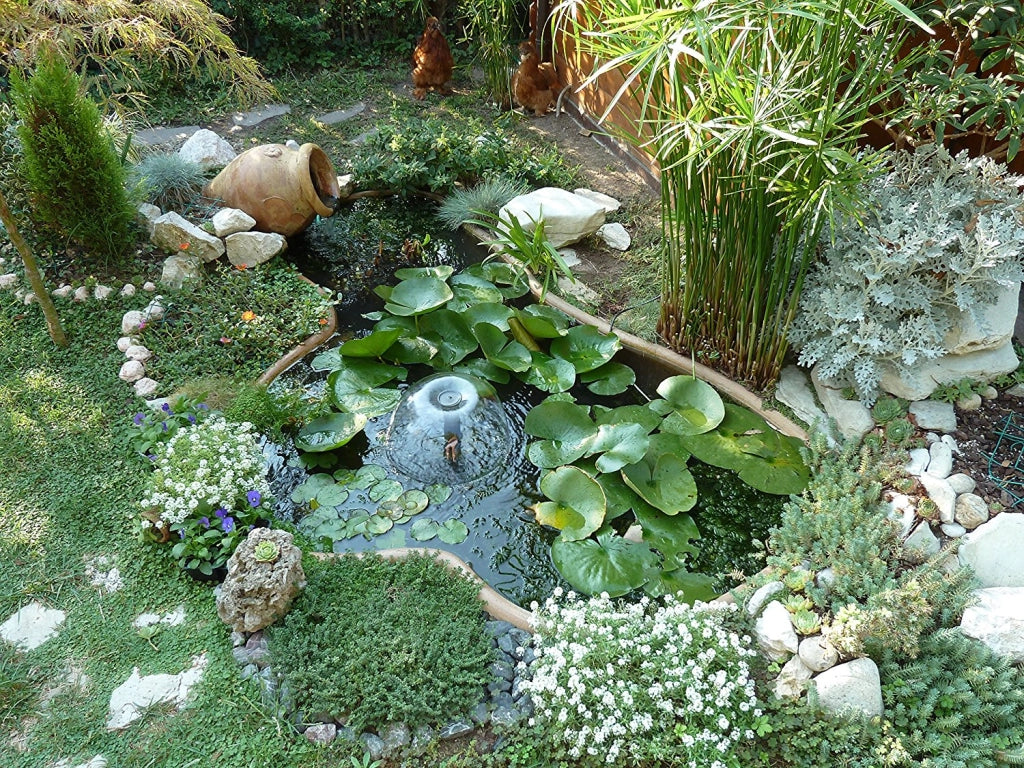 Laghetto antille cm 220x140x60 capacita litri 750 giardino giardinaggio
