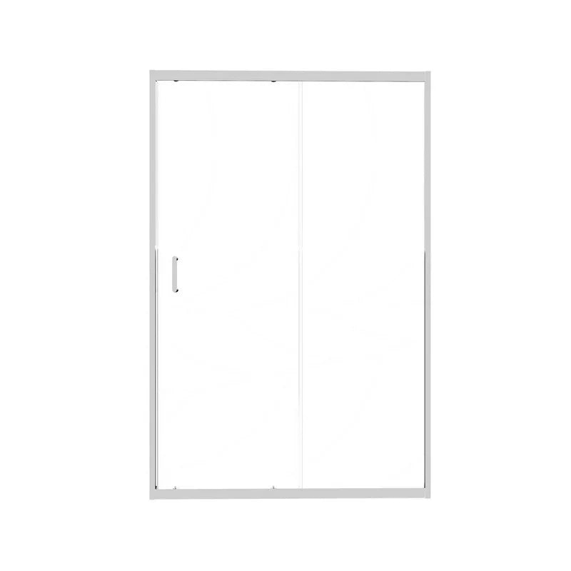 Porta Scorrevole 118-122x190h 6mm Cromato - Imperia