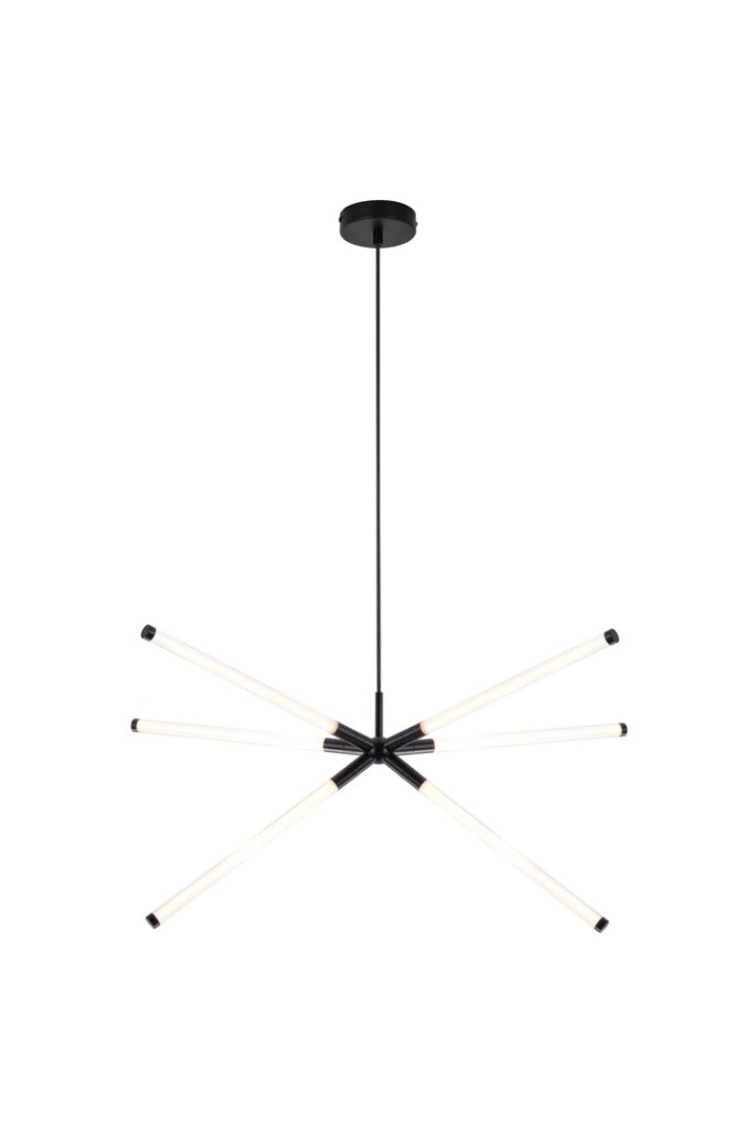 Lampada sospensione minimal bianco/nera NIVARO Rabalux 36W LED