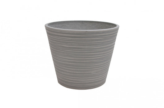 Vaso Medio Camelia Ø35x33 cm in Fibra sintetica Antracite