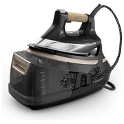 Rowenta Eco Steam Pro 2800 W 1,3 L Piastra Microsteam 400 HD 3De Laser Beige, Nero