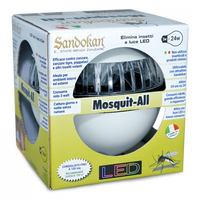 Elettroinsetticida " Mosquito All " ad aspirazione con Led UV