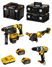 DeWALT Kit FVK381X2HD-QW 54V/18V (DCH333 + DCD996 + DCG418 + 2 x 9,0 Ah + DCB118 + 2 x TSTAK II + TSTAK VI)