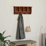 Gruccia Marrone 70 x 11 x 27 cm Legno di Mogano Massello 42012381