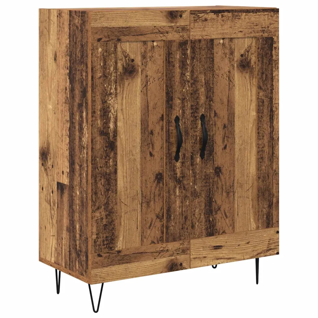 Credenza-Buffet-Armadio da cucina Legno vecchio 69,5 x 34 x 180 cm Legno multistrato 823233