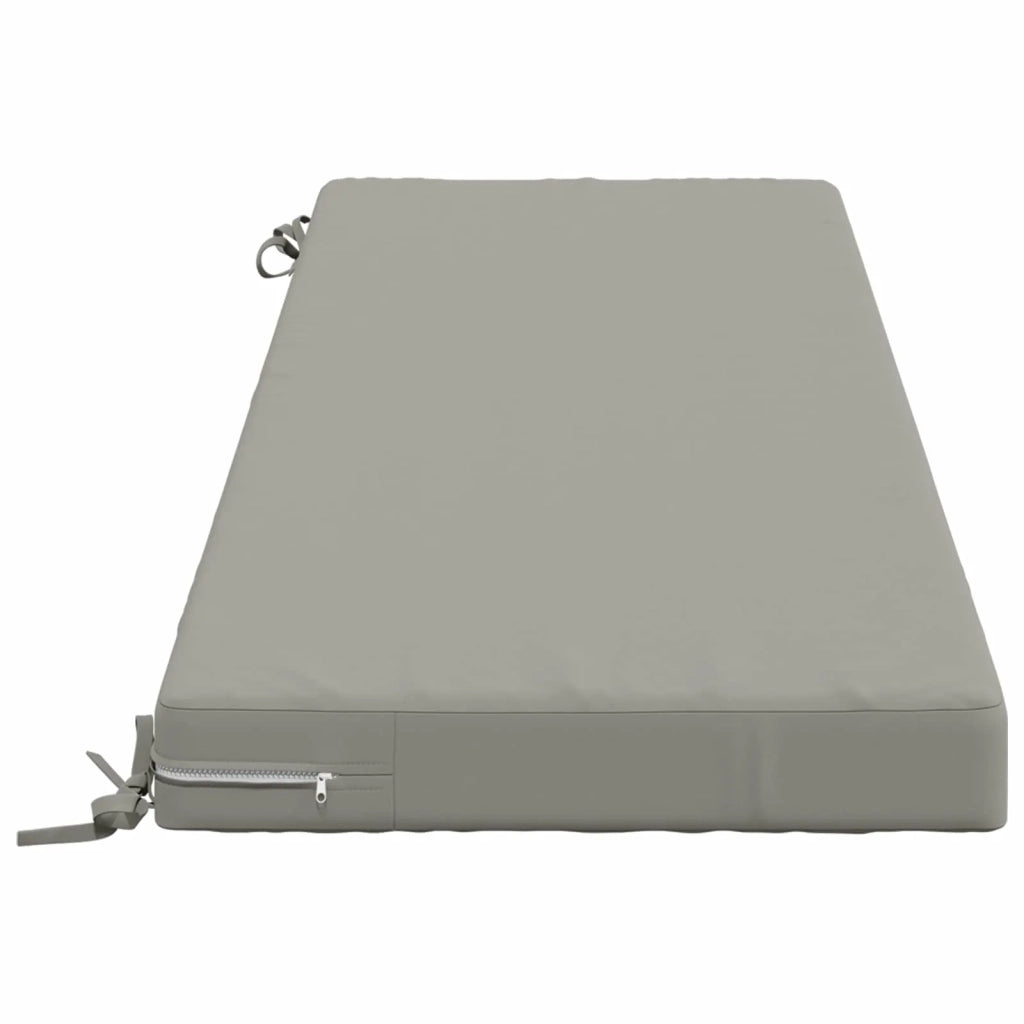 Cuscino per panchina SOEST 100% Poliestere Grigio 950278