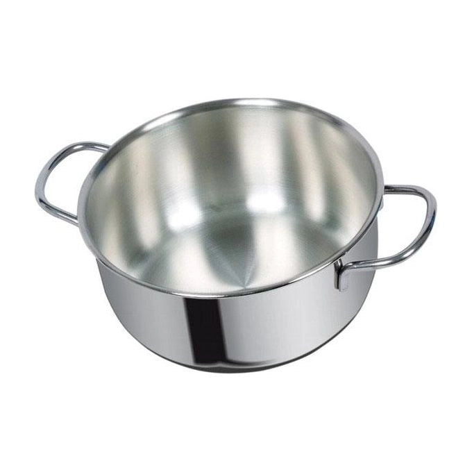 Metalsomma Casseruola Inox 2 Manici Cm 30