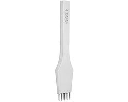 Ponsa Stilografica con Punti Sferici in Acciaio - 4 mm - Manico - Leggera e Resistente - Ponsa per DIY