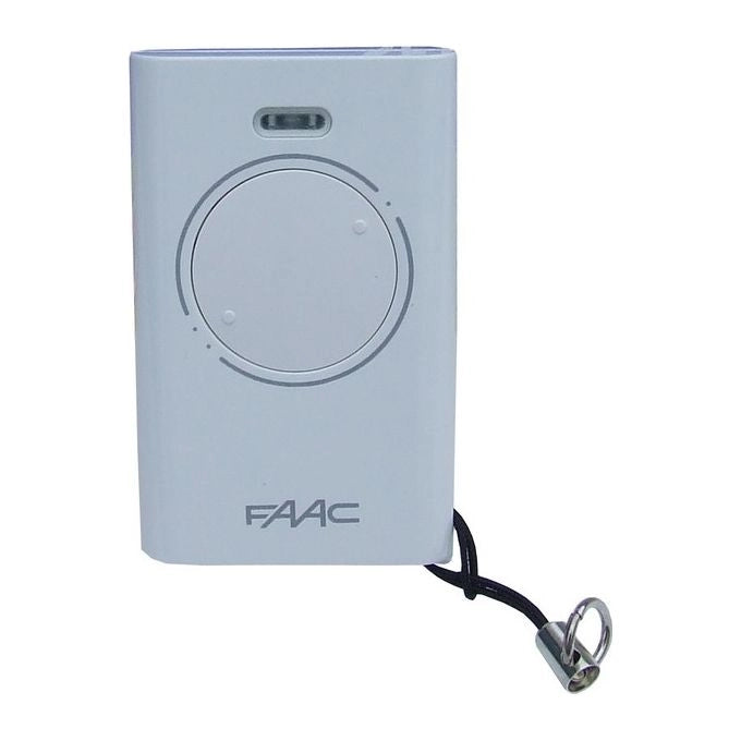 Faac 7870081 XT4 433 SLH Master Radiocomando 4 Canali 433 MHz per Cancelli e Automazioni colore Nero