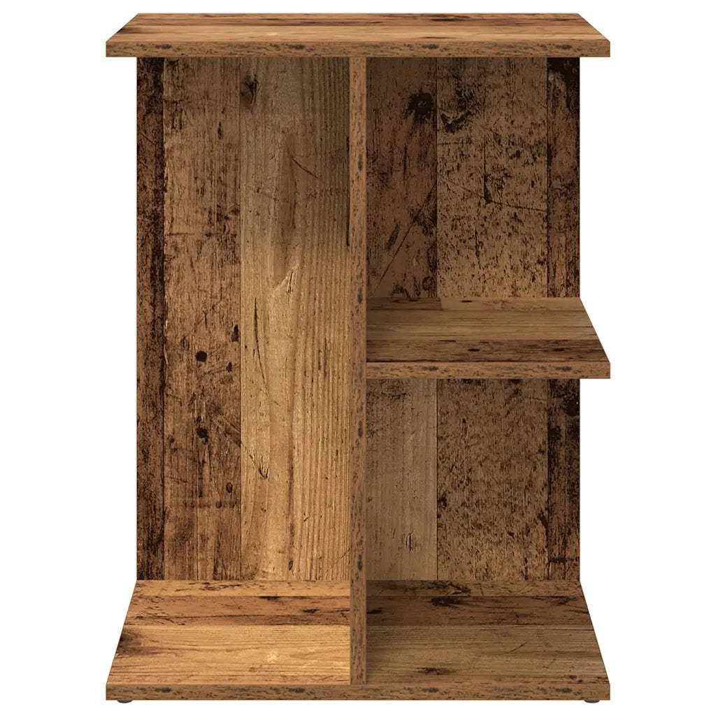 Comodini 2 pz Legno Antico 46,5x29x61 cm in Legno Multistrato 858665