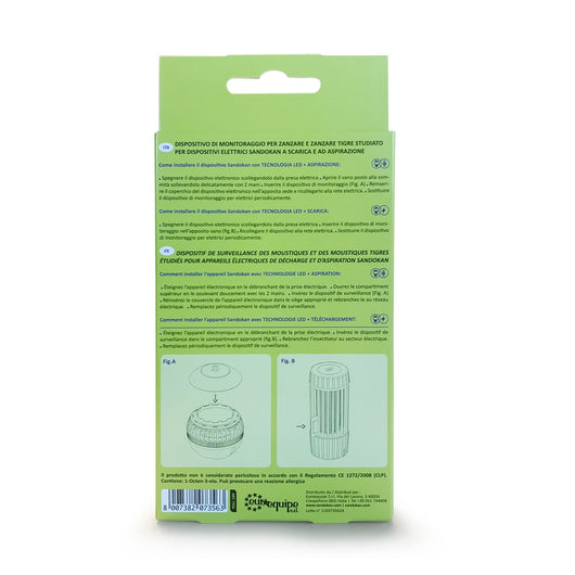 Confezine 4 piastrine attrattive da abbinare agli elettroinsetticidi 2 Confezioni