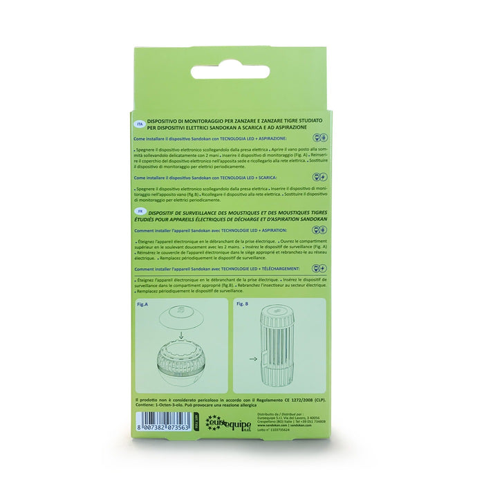 Confezine 4 piastrine attrattive da abbinare agli elettroinsetticidi 2 Confezioni