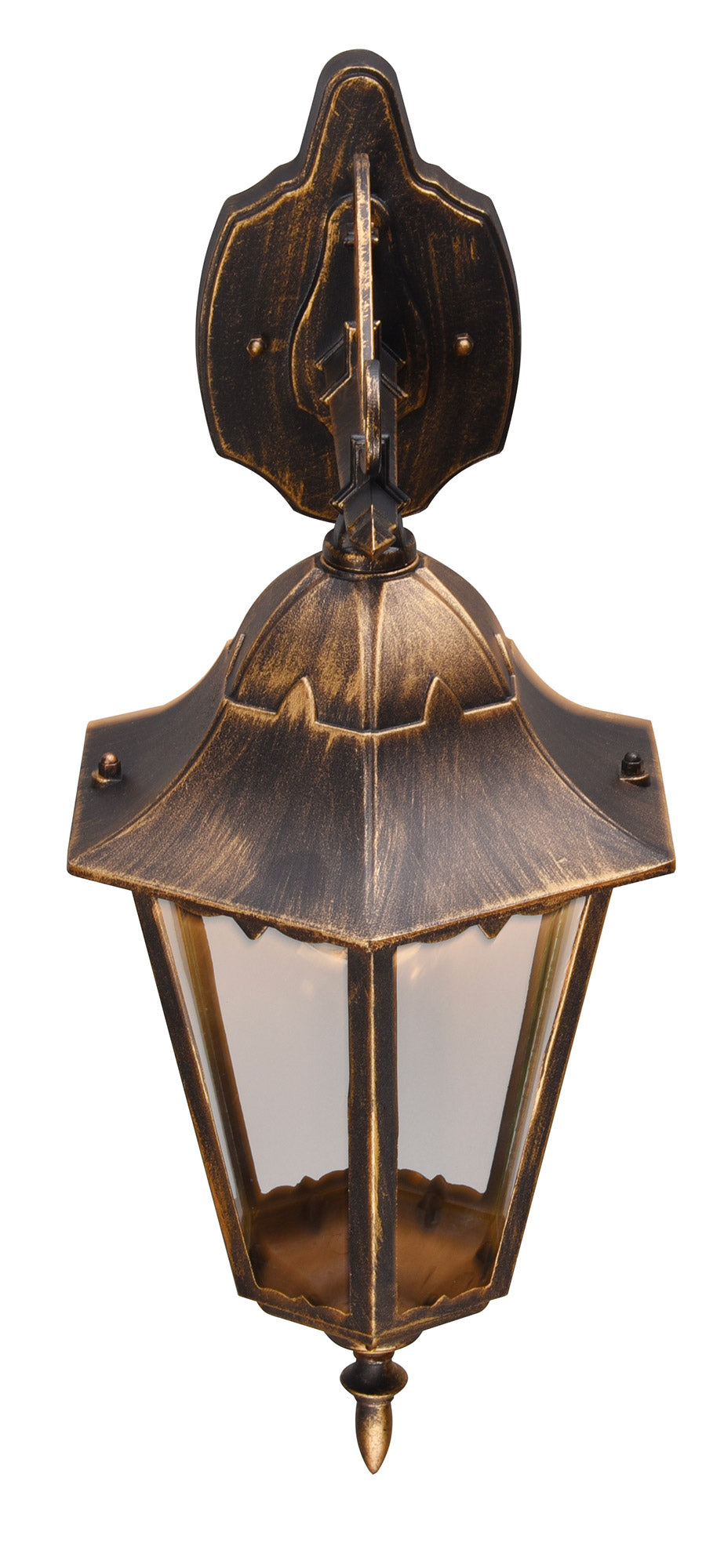 Applique da Esterno Attacco E27 in Alluminio Ruggine