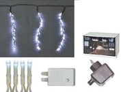 TENDA 288 LED BIANCO FREDDO PER ESTERNO CON GIOCO LUCI- - mt.5 + mt.6 x 1 - 36 fili - 1 pezzi
