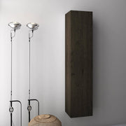 Mobile da Bagno Sospeso in Melamina Antigraffio 160x32x35cm TFT Luna Rovere Wengè