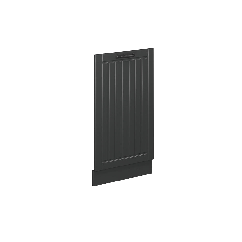 Vicco Pannello frontale della lavastoviglie Grigio scuro 45 cm senza piano di lavoro