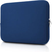Porta laptop 13 pollici adatto per MacBook Air Pro M3 M2 M1 e Chromebook 13,3 pollici, portachiave per laptop con imbottitura per uomo e donna - blu