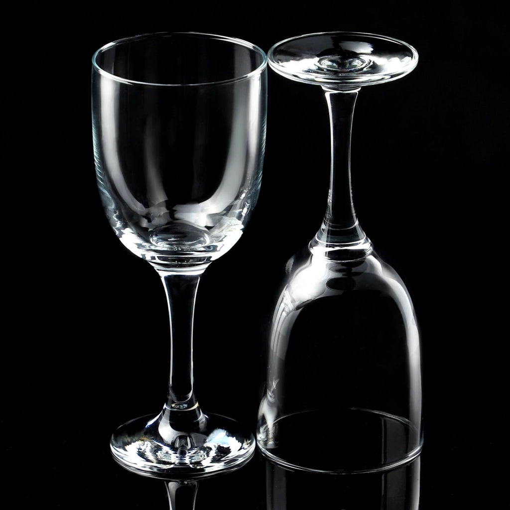 Set di 6 bicchieri da vino rosso e bianco KADAX da 290 ml