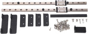 Kit di guida a rail lineare per alta efficienza - Rail di movimento lineare - Blocchi di guida - Impostazione per stampante 3D e macchina CNC - Stabilità e precisione - Rail lineare