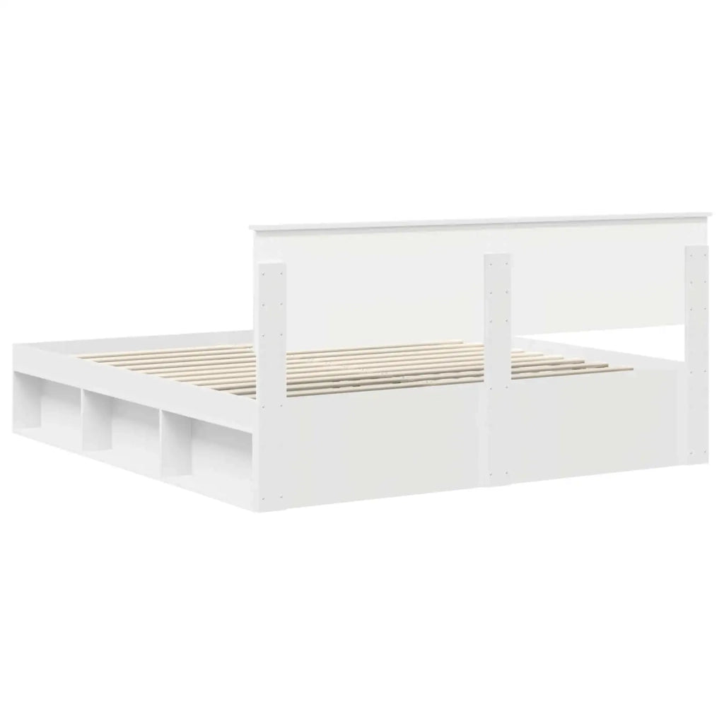 Struttura del letto Bianco 180 x 200 cm Pino massello 3410564
