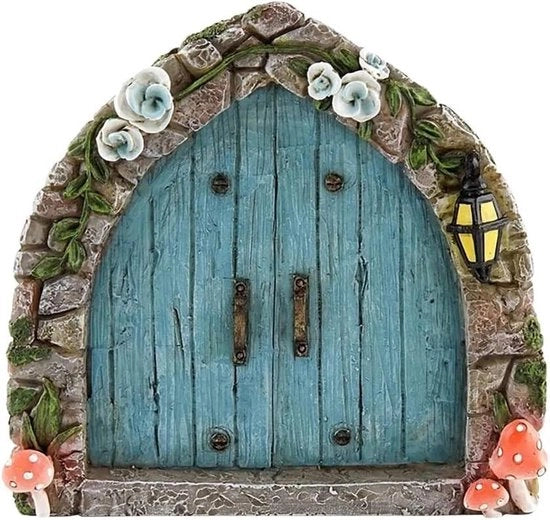 Decorazioni per Alberi e Porte per Alberi - Decorazione per Albero con Effetto Luminoso per Bambini e Alberi - Accessori per Giardino di Fata Miniaturo