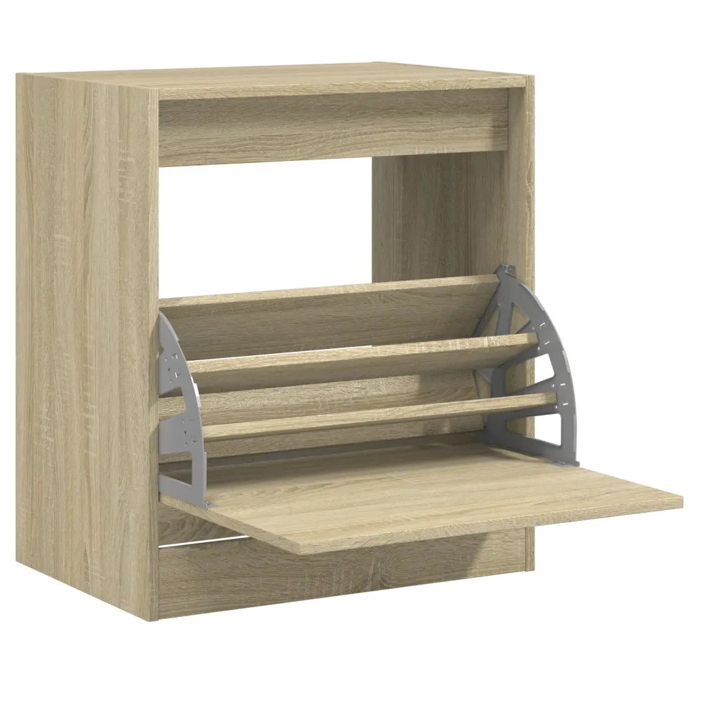 Scarpiera | Mobile per scarpe Rovere Sonoma 60x42x69 cm in Legno Multistrato