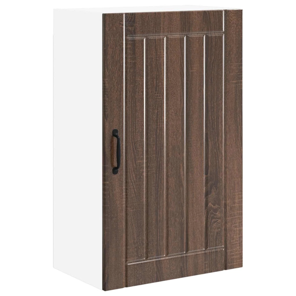 Armadietto a muro LUCCA Rovere Marrone 50 x 31 x 80 cm