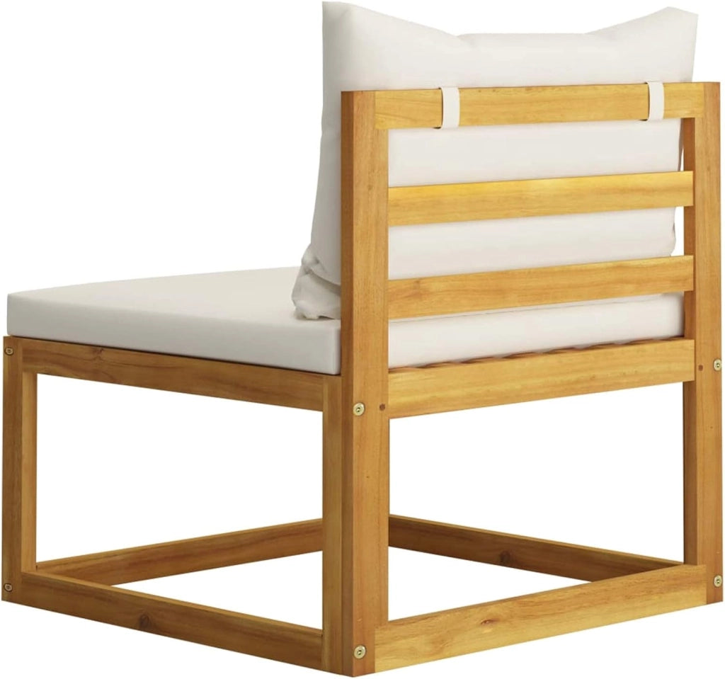 Set di mobili da giardino e cuscini, set da giardino, set da giardino, mobili da giardino, mobili da giardino esterni, set da giardino, divano da giardino, terrazza, 6 pezzi in legno massello