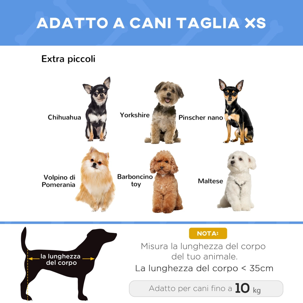 Lettino per Cani Pieghevole in Acciaio e Tessuto ¨C zephmum ¨C Grigio 59x46x15 cm