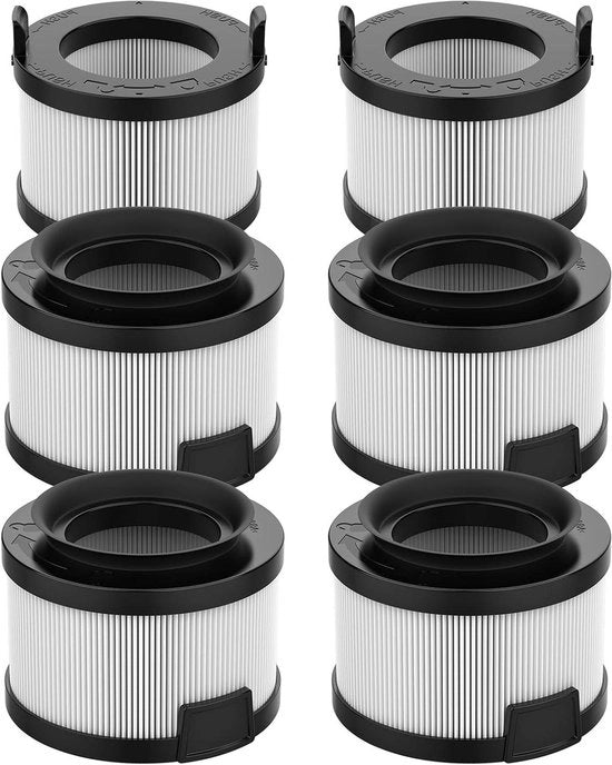 Set di sostituzione filtri HEPA per aspiratore stazionario VortexIQ 40 - set di 2 filtri principali e 4 pezzi di ricambio